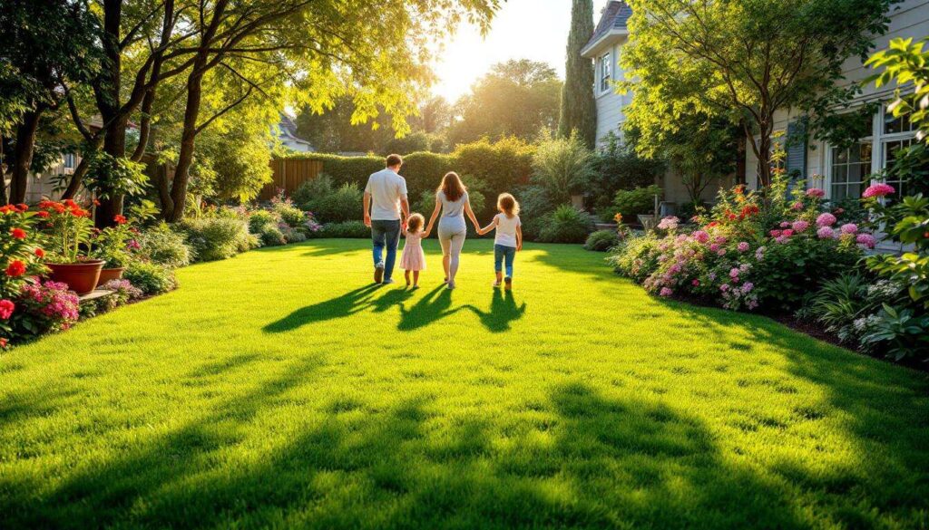 Ze dachten hun gazon van mos te redden: 4 natuurlijke ingrepen veranderen een gezinstuin volledig