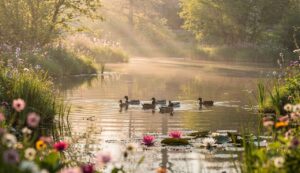 Vijver in het voorjaar: deze 5 stappen maken hem klaar voor het nieuwe seizoen
