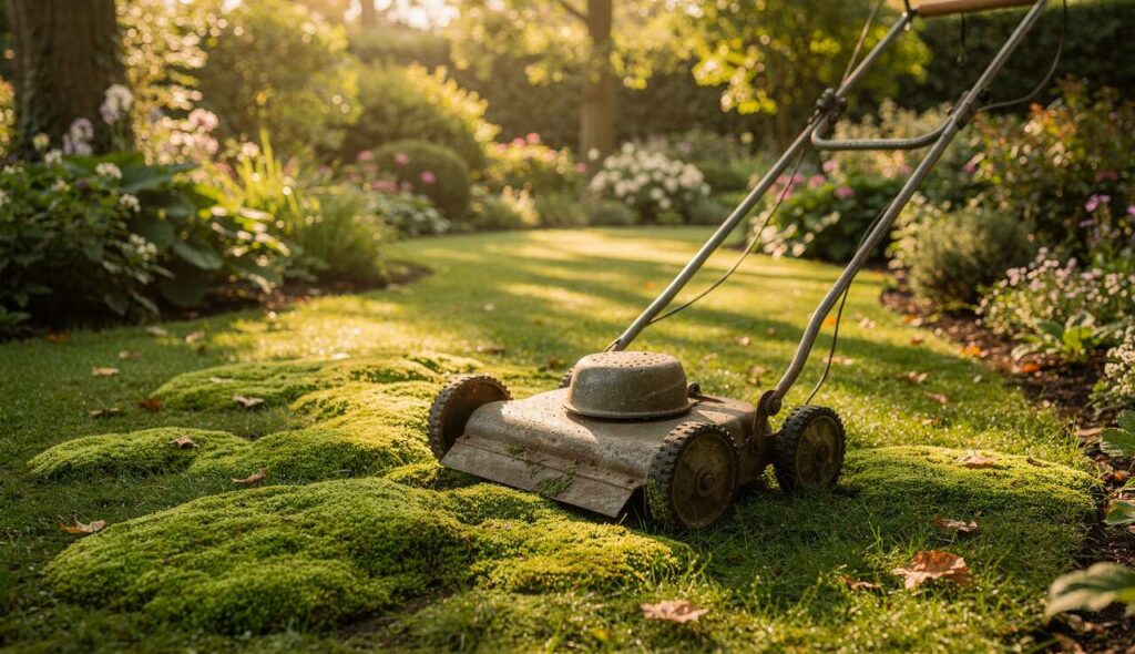Mos in de tuin: de veelgemaakte grasmaaier-fout die het verdrievoudigt