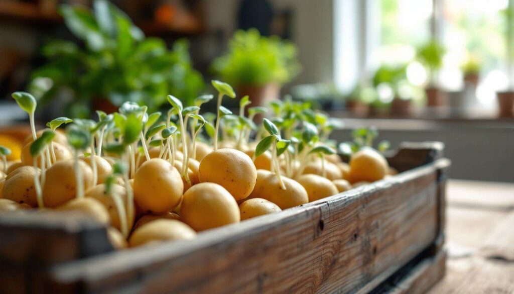 Aardappelen voorkiemen in maart: stap-voor-stap voor een vroege oogst