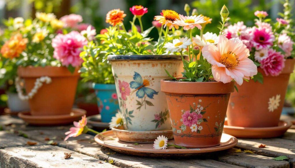 Oude bloempotten hergebruiken: vijf creatieve ideeën die je tuin mooier maken