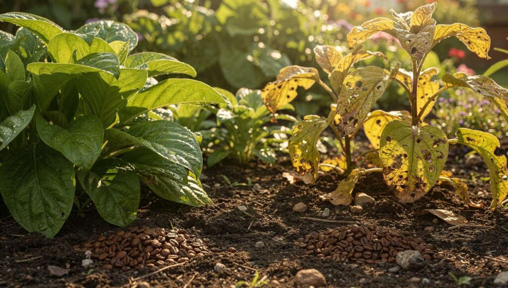 Koffiedik als meststof? Nieuwe studie toont aan dat het niet voor elke plant werkt